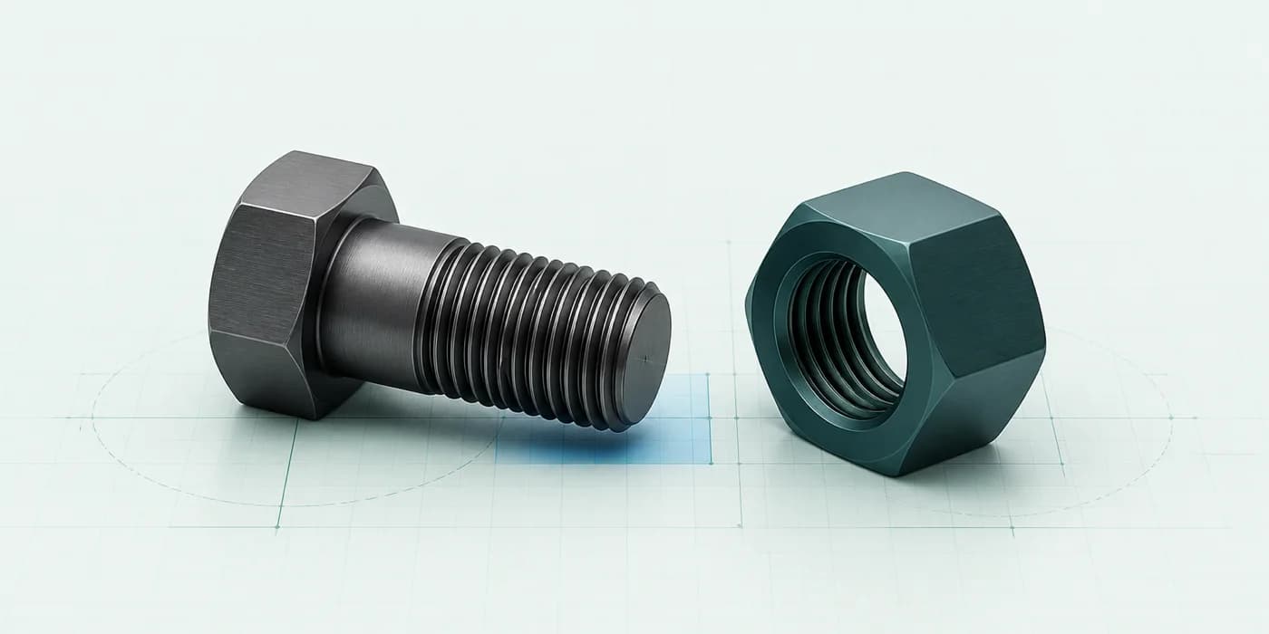 Metric bolted joint